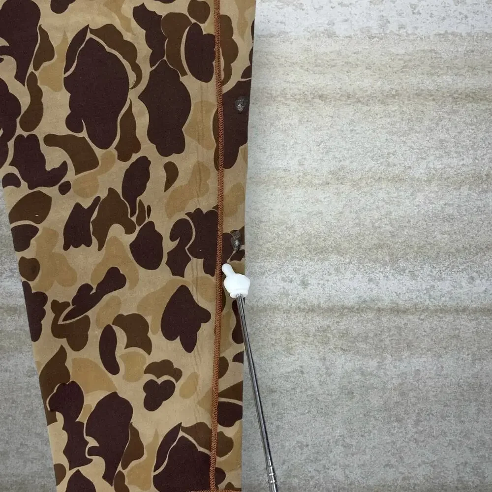 Vintage 90s Duck Hunting Camo Waders 36" Waterproof Woodland - Picture 4 of 10